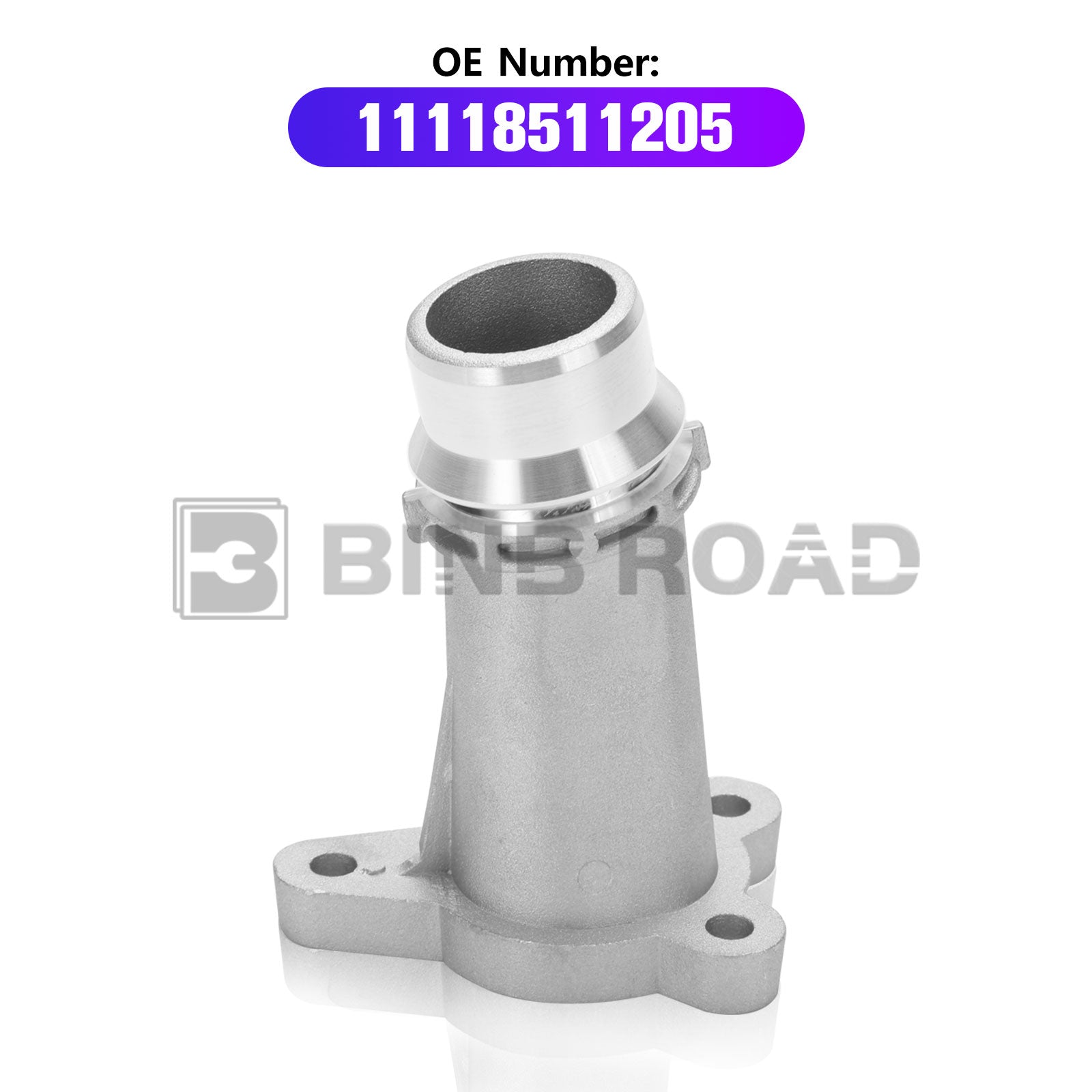 11118511205 Aluminum Water Pipe Connector