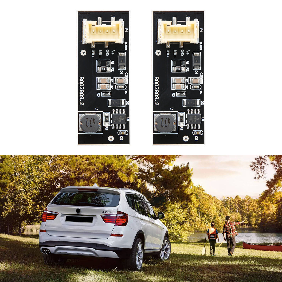 B003809.2 LED Driver Tail Light Repair Board Chip
