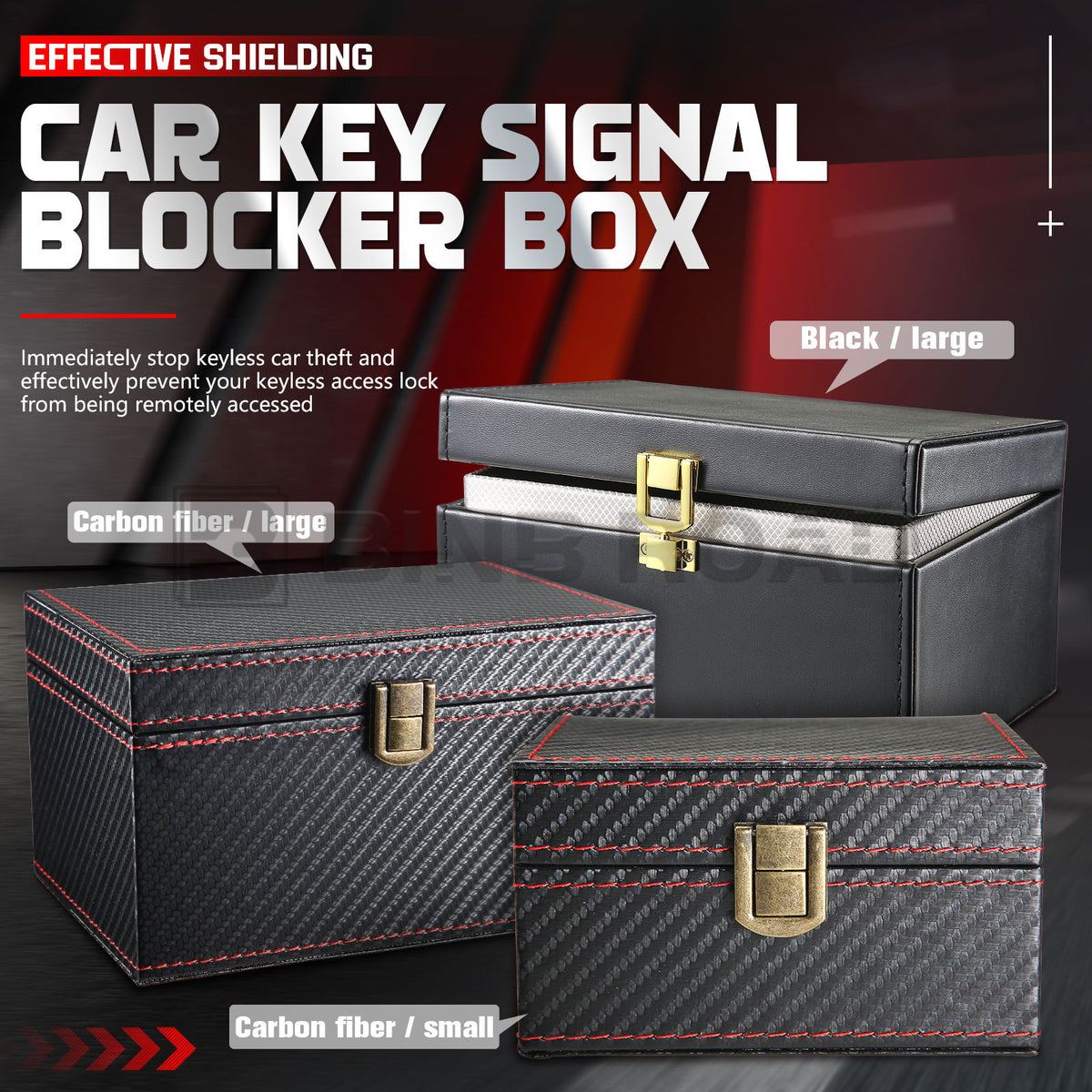US Car Key Signal Blocker Box