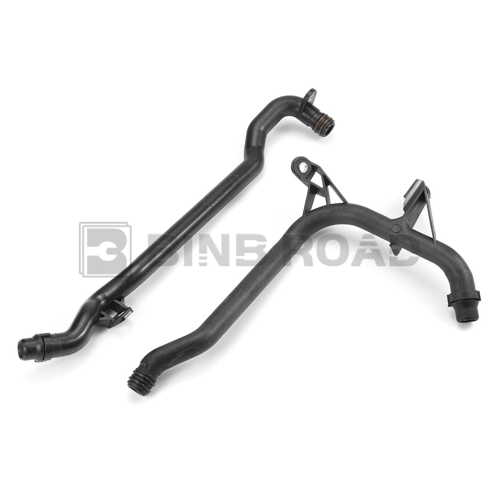 11537502525 + 11531705210 2Pcs Engine Heater Inlet Pipe and Water Coolant Pipe