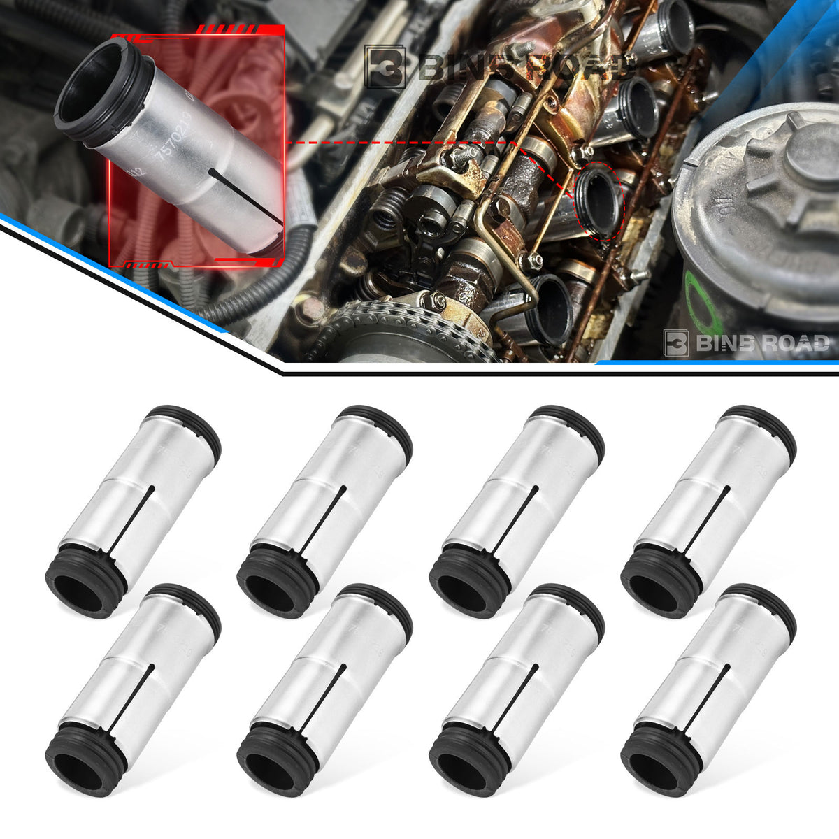 US 11127570219 Spark Plug Protect Tube ,8Pcs