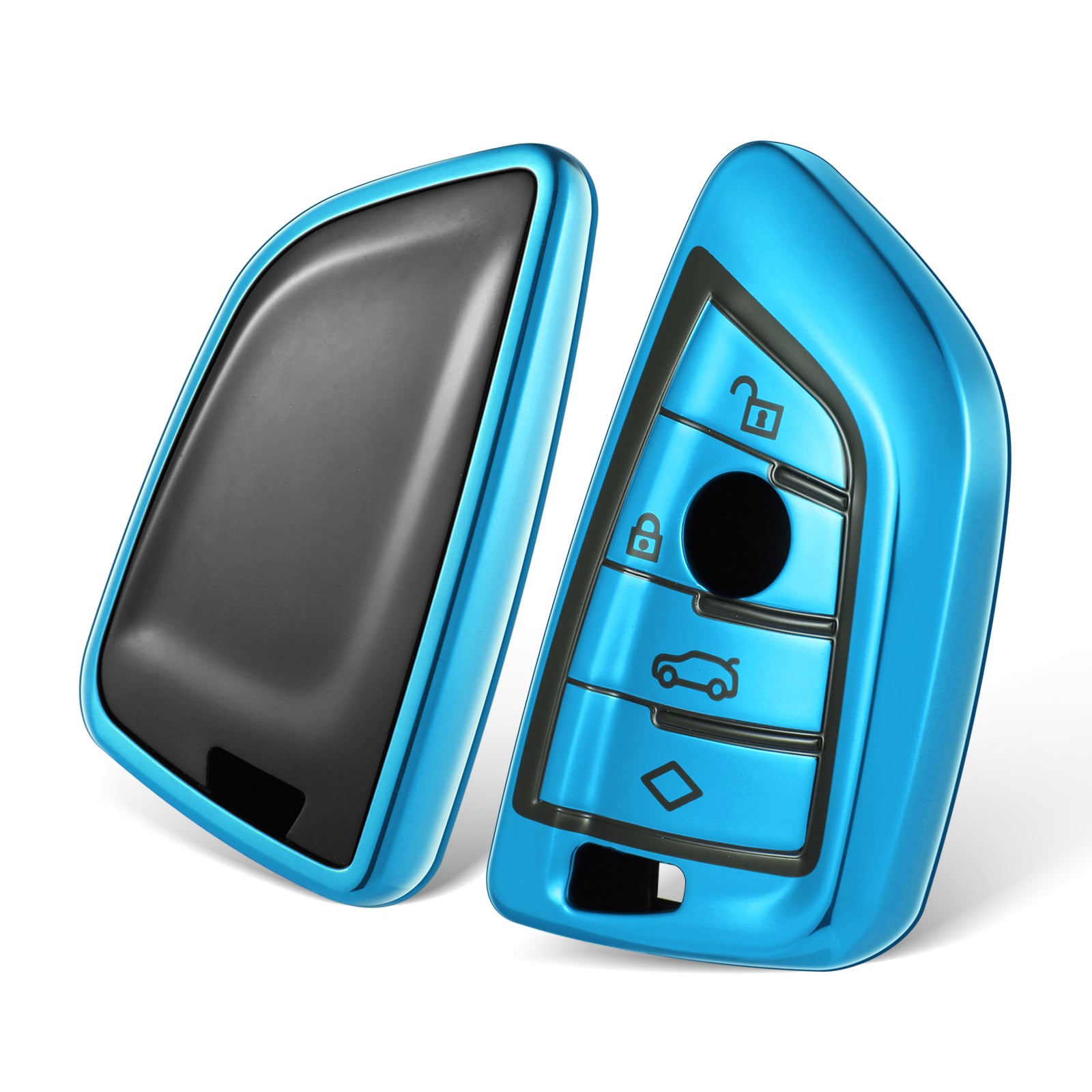 Key Fob Cover Case Compatible with BMW