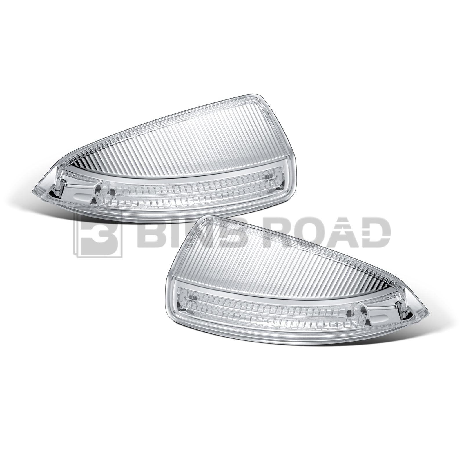 US 2048200821 + 2048200721 2Pcs Turn Signal LED Door Wing Side Mirror Light
