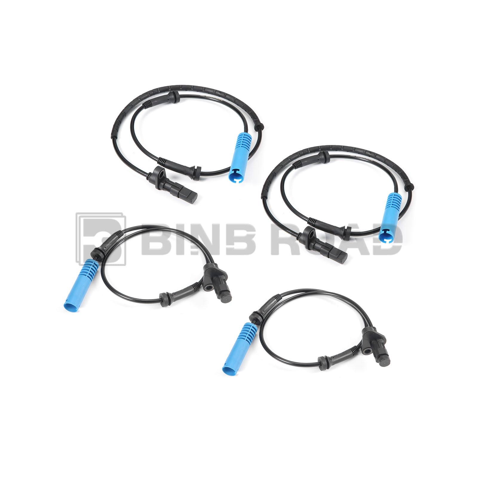 34526756375 + 34526756376 4PCS Front Rear Left Right ABS Wheel Speed Sensor