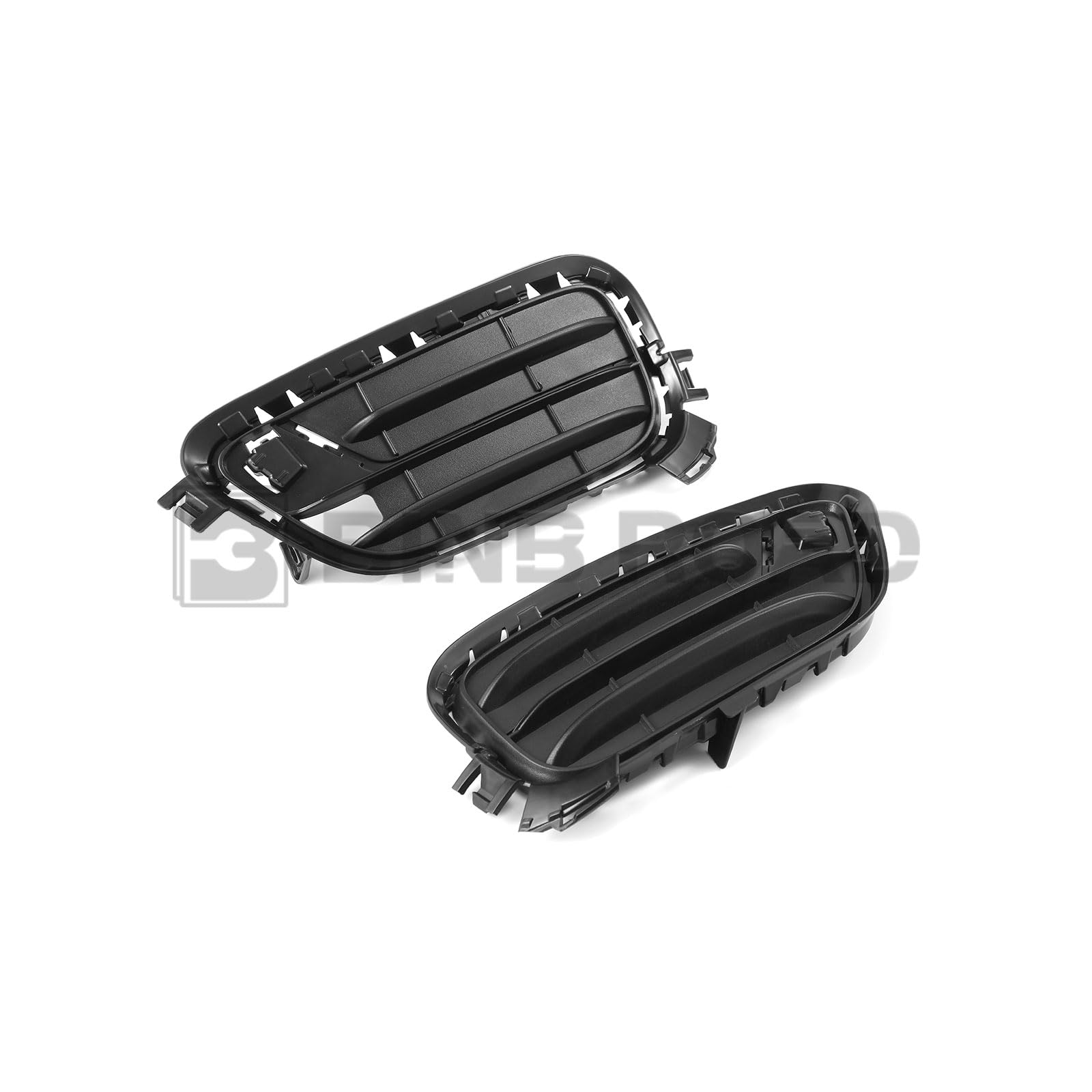 51117347945 + 51117347946 Bumper Grille Fog Lamp Cover Grille
