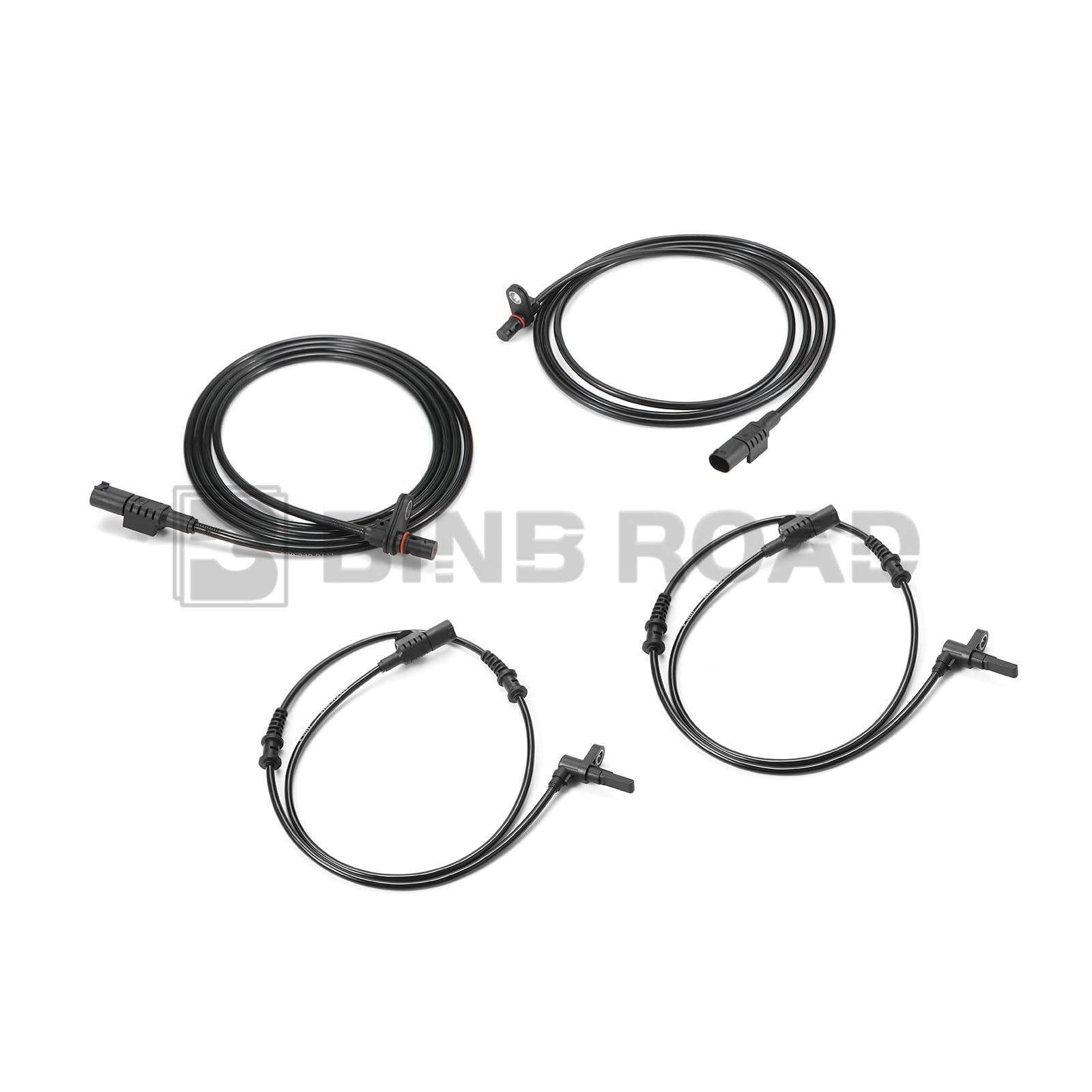 US B9065400317 + 9065400117 + 9065400217 Front Rear Left Right ABS Wheel Speed Sensor