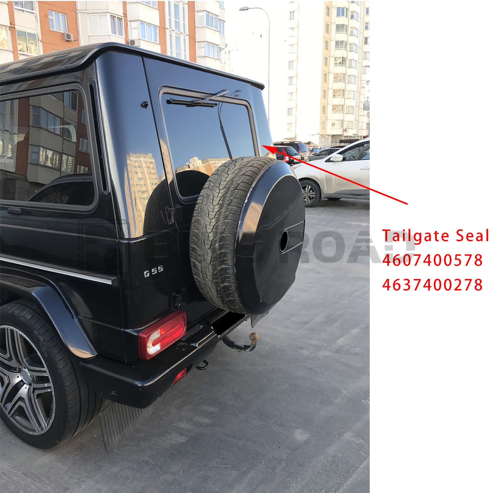 US 4607400578 4637400278 Tailgate Seal