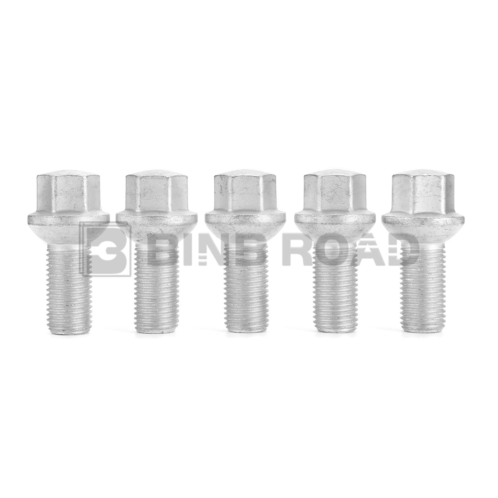 0009904907 9904907 5Pcs M14 x 1.5 Wheel Lug Bolts Nuts