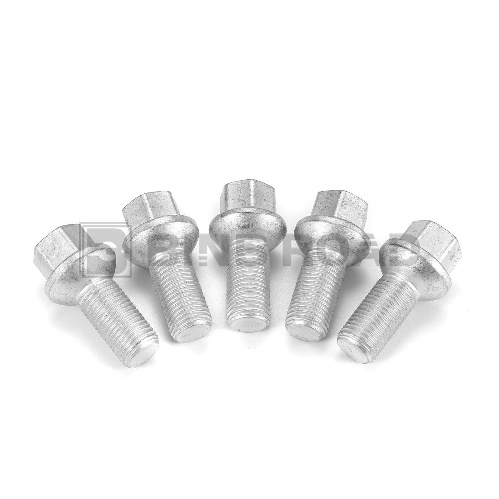 0009904907 9904907 5Pcs M14 x 1.5 Wheel Lug Bolts Nuts
