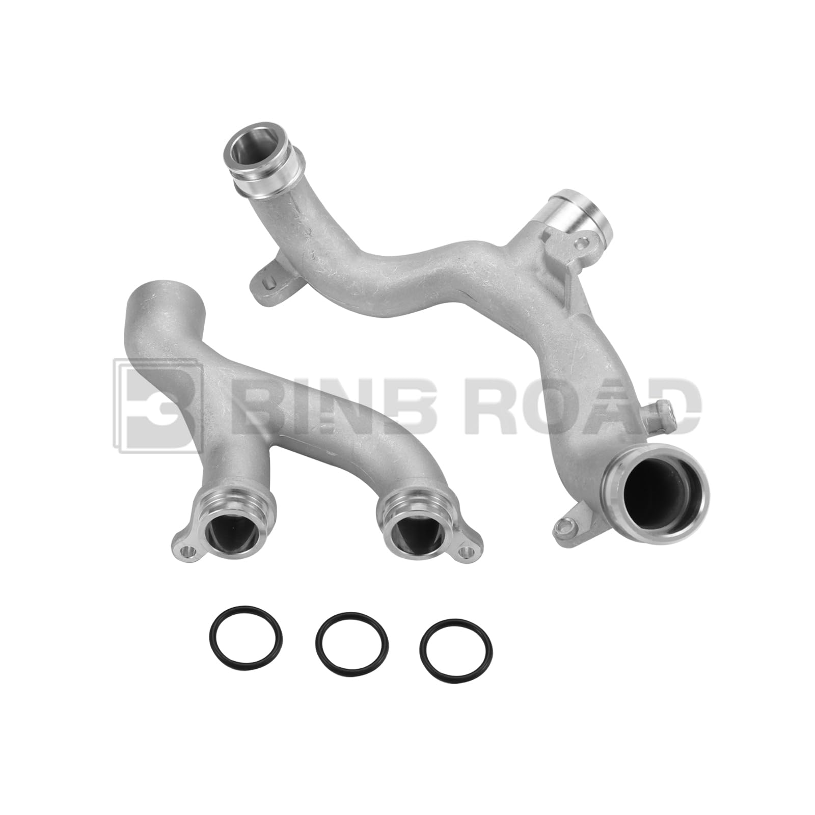 US 6Pcs Upgraded Coolant Water Pump Pipe System Kit