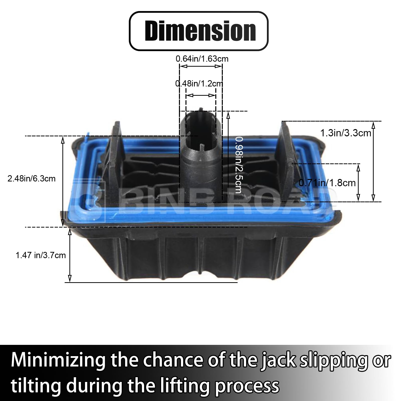 US 51717189259 Under Car Support Lifting Jack Pad