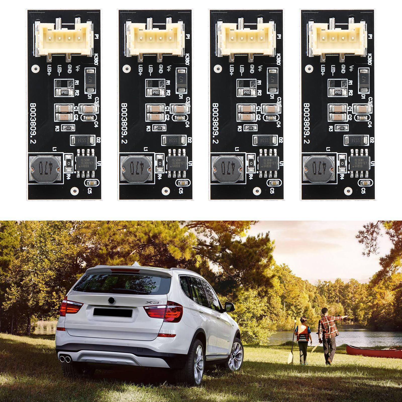 US B003809.2 LED Driver Tail Light Repair Board Chip