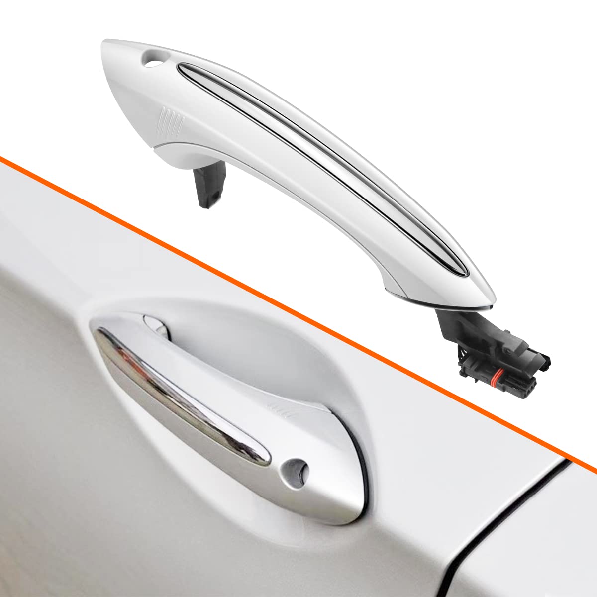 51217231931 / 51217231933 / 51217231934 Exterior Door Handle,White
