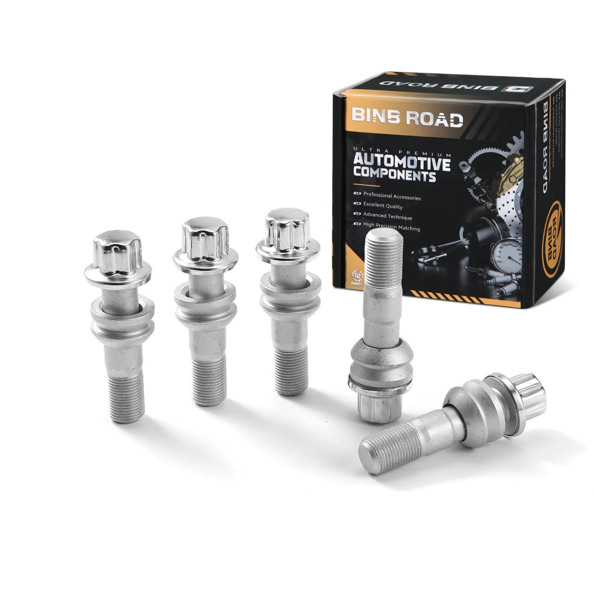 0009904518 9904518 M15 x 1.25 Wheel Lug Bolts Nuts