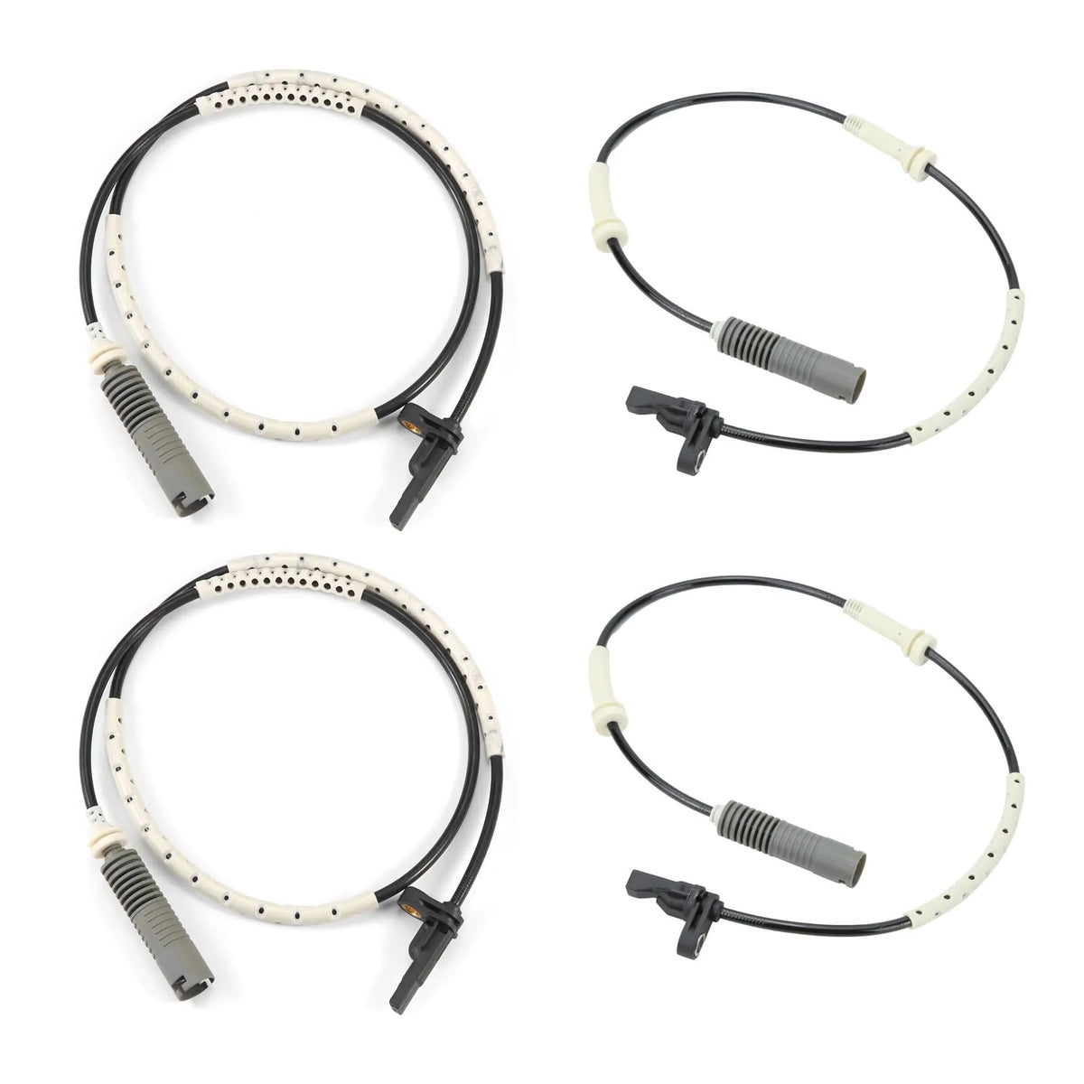 34526762476 + 34526760424 Front and Rear Left Right ABS Wheel Speed Sensor