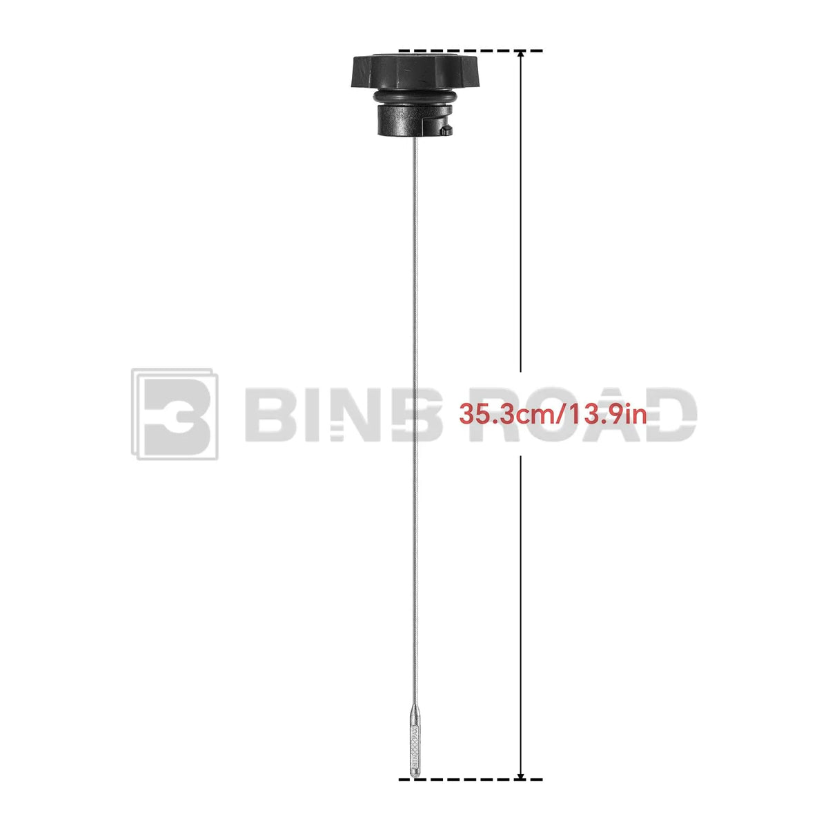 BINB ROAD Engine Oil Dipstick Replacement for 3.0L 3.6L V6, Compatible with Buick Cadillac Chevrolet Equinox Impala Traverse LaCrosse SRX 2008-2020 (Replaces 24225190)