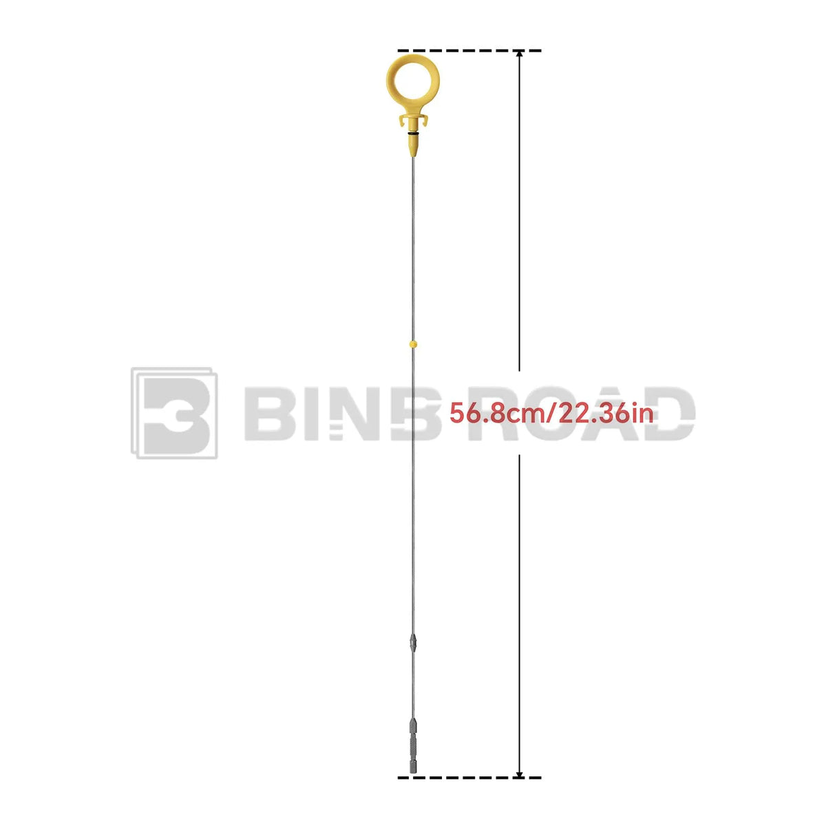 BINB ROAD Engine Oil Level Dipstick Compatible with Audi A3 TT VW GTI Golf R Jetta Passat Eos 2.0T FSI EA113 2006-2015 (Replaces 06F115611F)