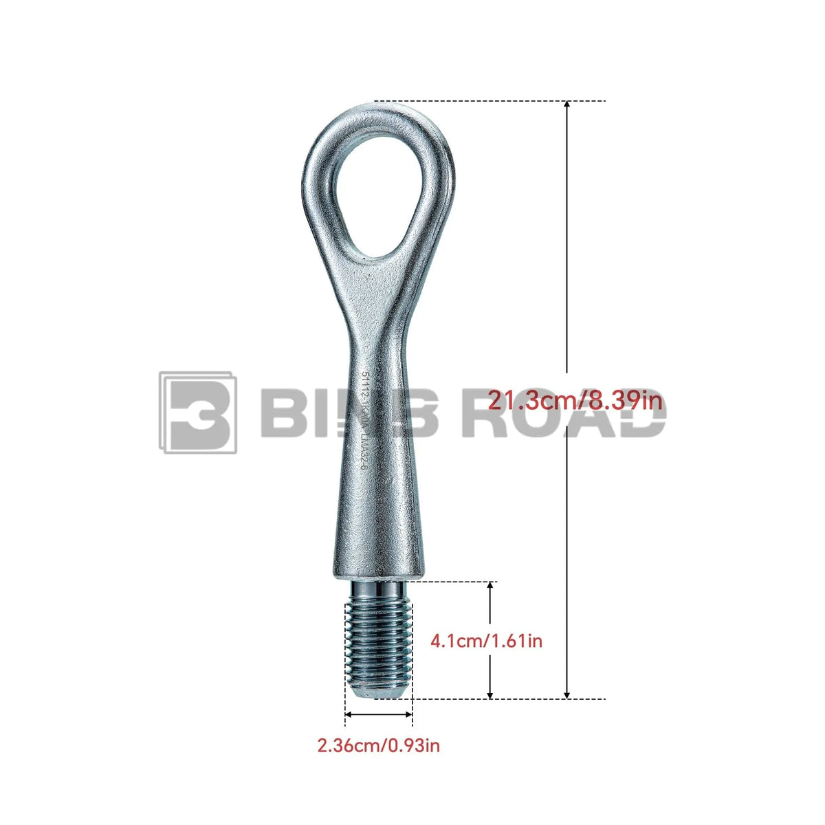 BINB ROAD Tow Hook Tow Eye Compatible with Nissan 370Z GT-R Altima Juke Kicks Leaf Murano Pathfinder Rogue Sentra Versa Z (Replaces 51112-1KA0A)