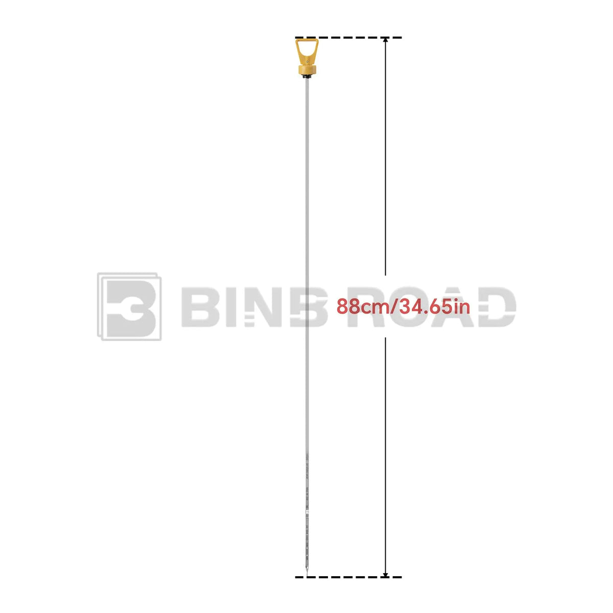 BINB ROAD Engine Oil Level Dipstick Compatible with Ford Focus 2008-2011 Transit Connect 2010-2013 (Replaces 8S4Z-7A020-A 8S4Z7A020A)