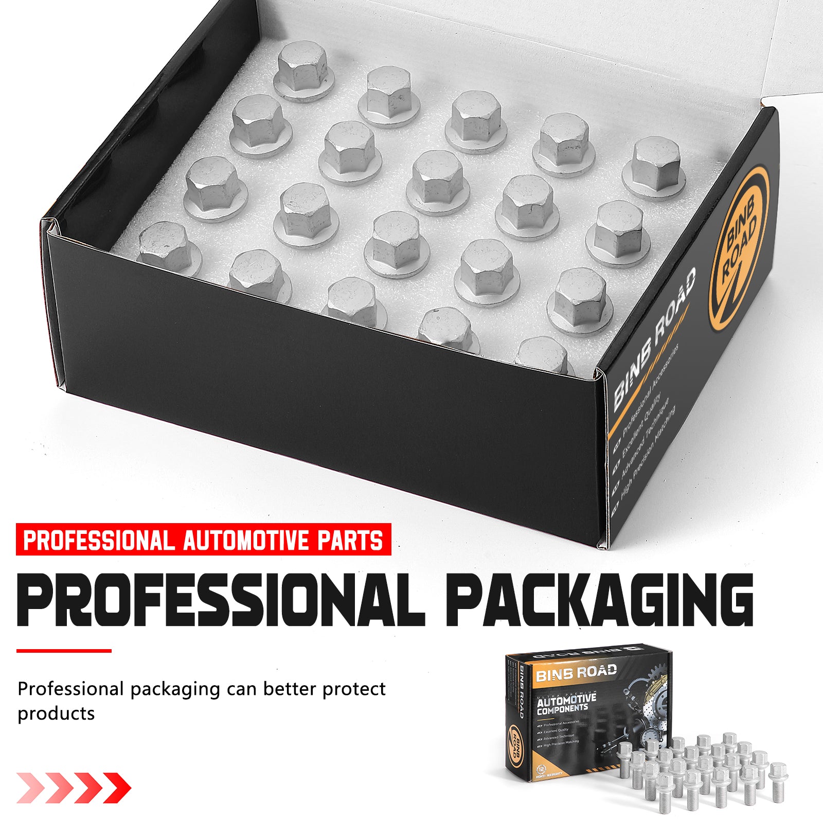 US 0009908307 0009904907 Wheel Lug Bolts Nuts