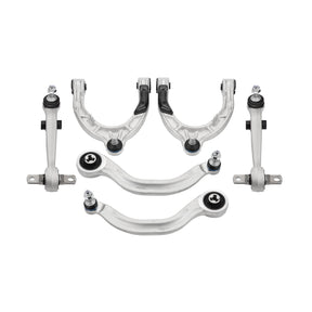 6Pcs Front Upper Lower Control Arms with Ball Joints Kit Compatible with Tesla 3 2017-2023