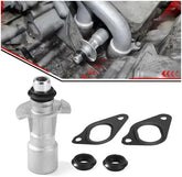 LR028136 Aluminum Water Pump Oil Cooler Tube Adaptor Kit