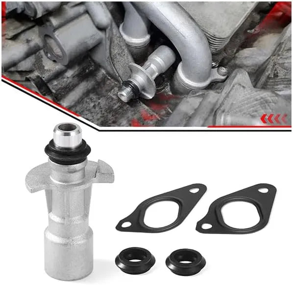 US LR028136 Aluminum Water Pump Oil Cooler Tube Adaptor Kit