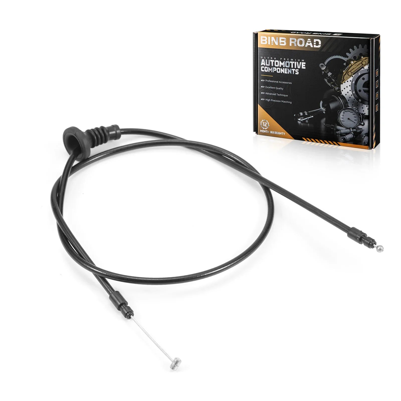 US 51237411315 + 51237313782 Engine Hood Release Cable Wire