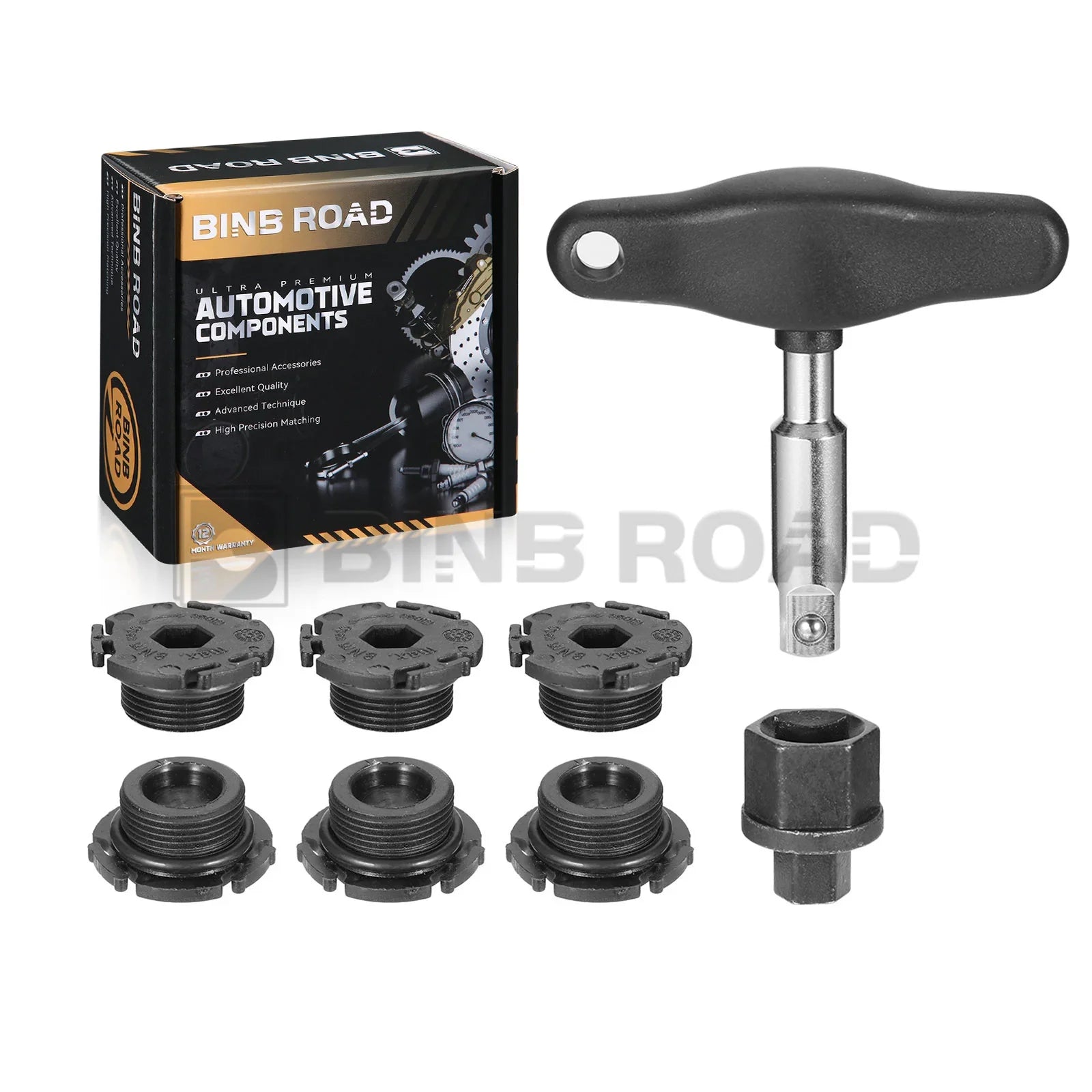 11137605018 1 Set Engine Oil Pan Drain Plug with Install Tool