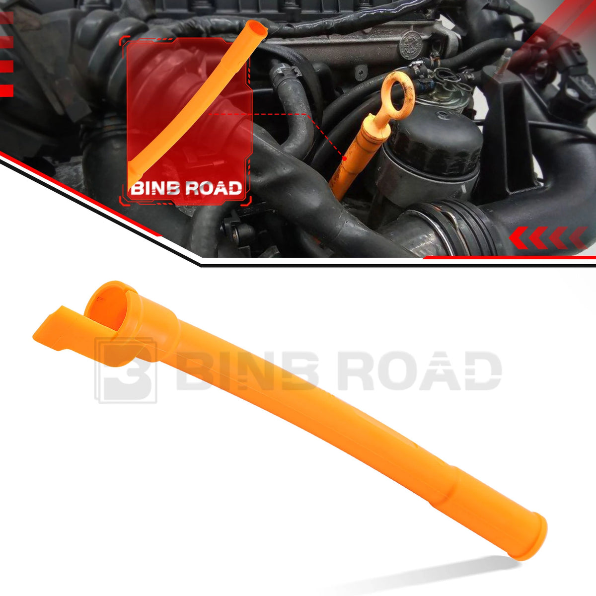 038103663 Engine Oil Dipstick Funnel Tube