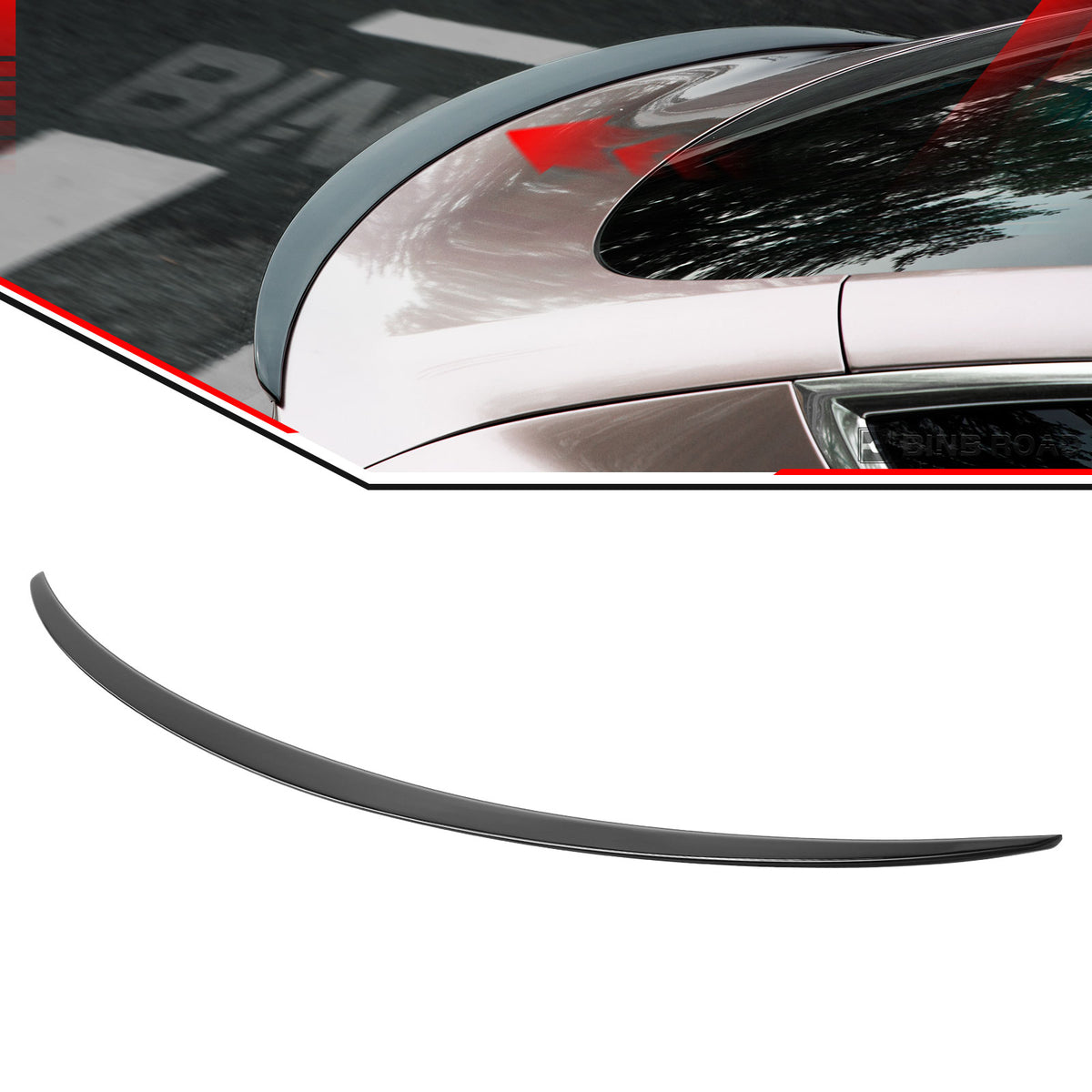 US Rear Spoiler Compatible with Tesla Model Y