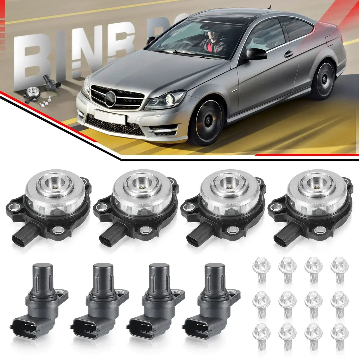2720510077 + 0009050443 Camshaft Adjuster Magnet Kit