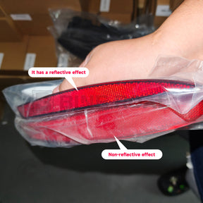 1495817-00-C 1495818-00-C Rear Bumper Reflector Trim Compatible with Tesla Model Y 2020-2024