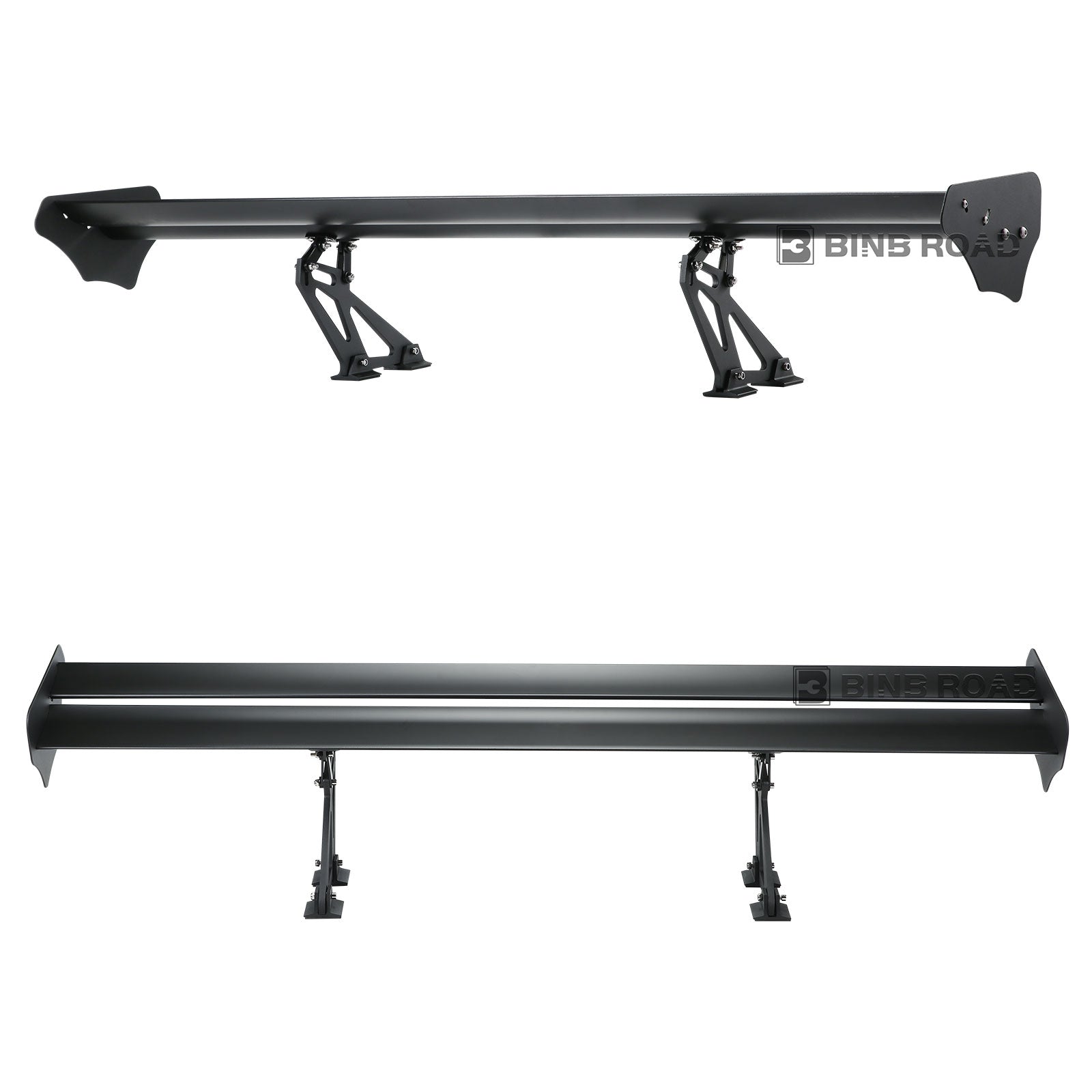 US Aluminum AIloy Hatchback Spoiler Wing Black