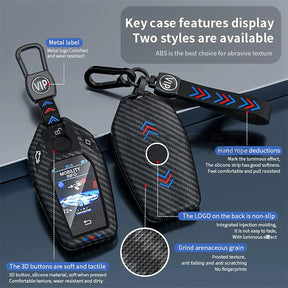 Key Fob Cover Case Compatible with BMW