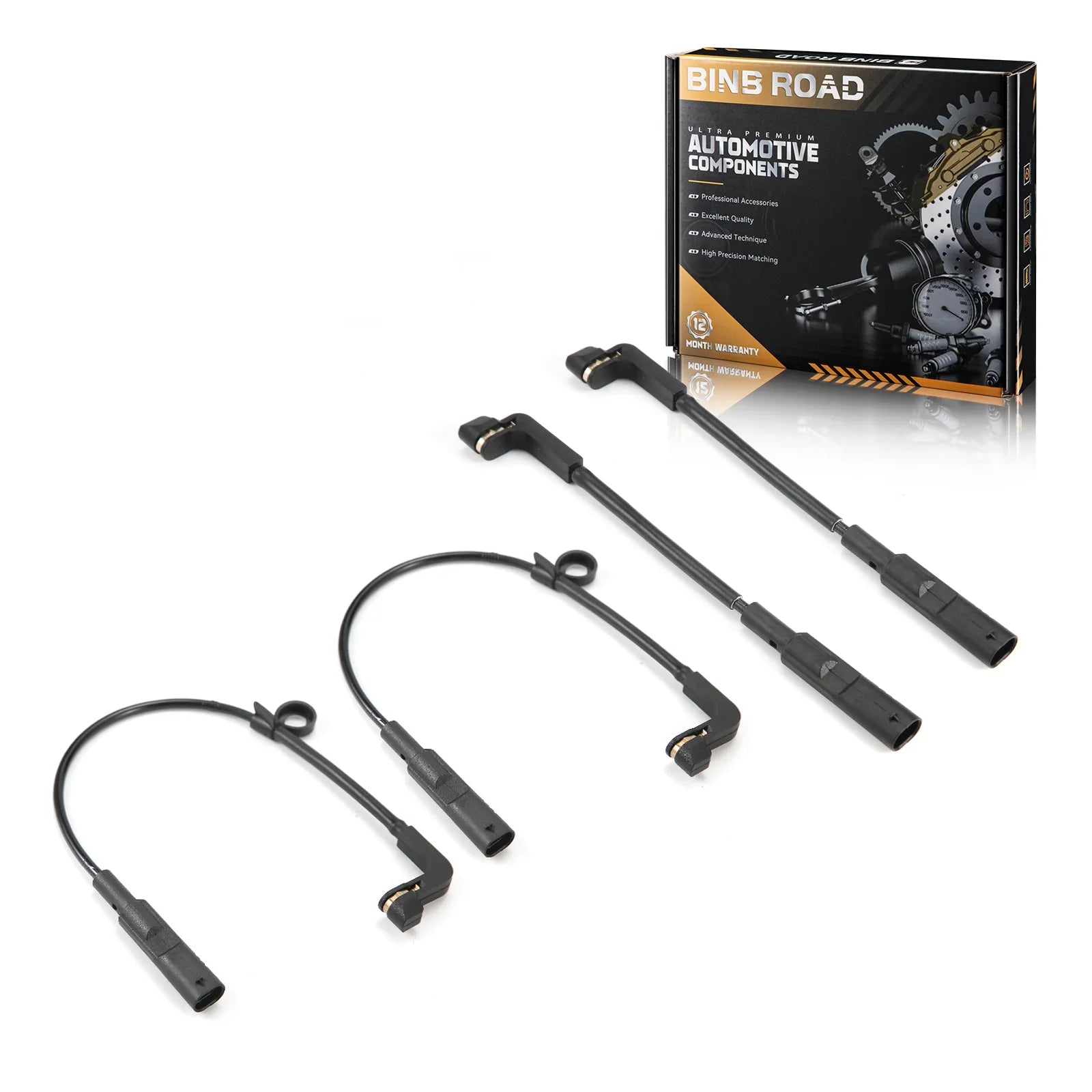 US 84693643 + 84688287 Brake Pad Wear Sensor,4Pcs