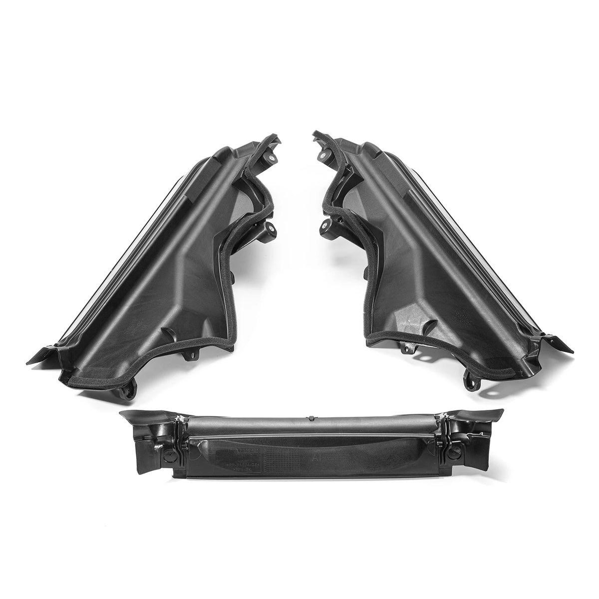 51717169419 + 51717169420 + 51717169421 3PCS Engine Upper Compartment Partition Panel Set