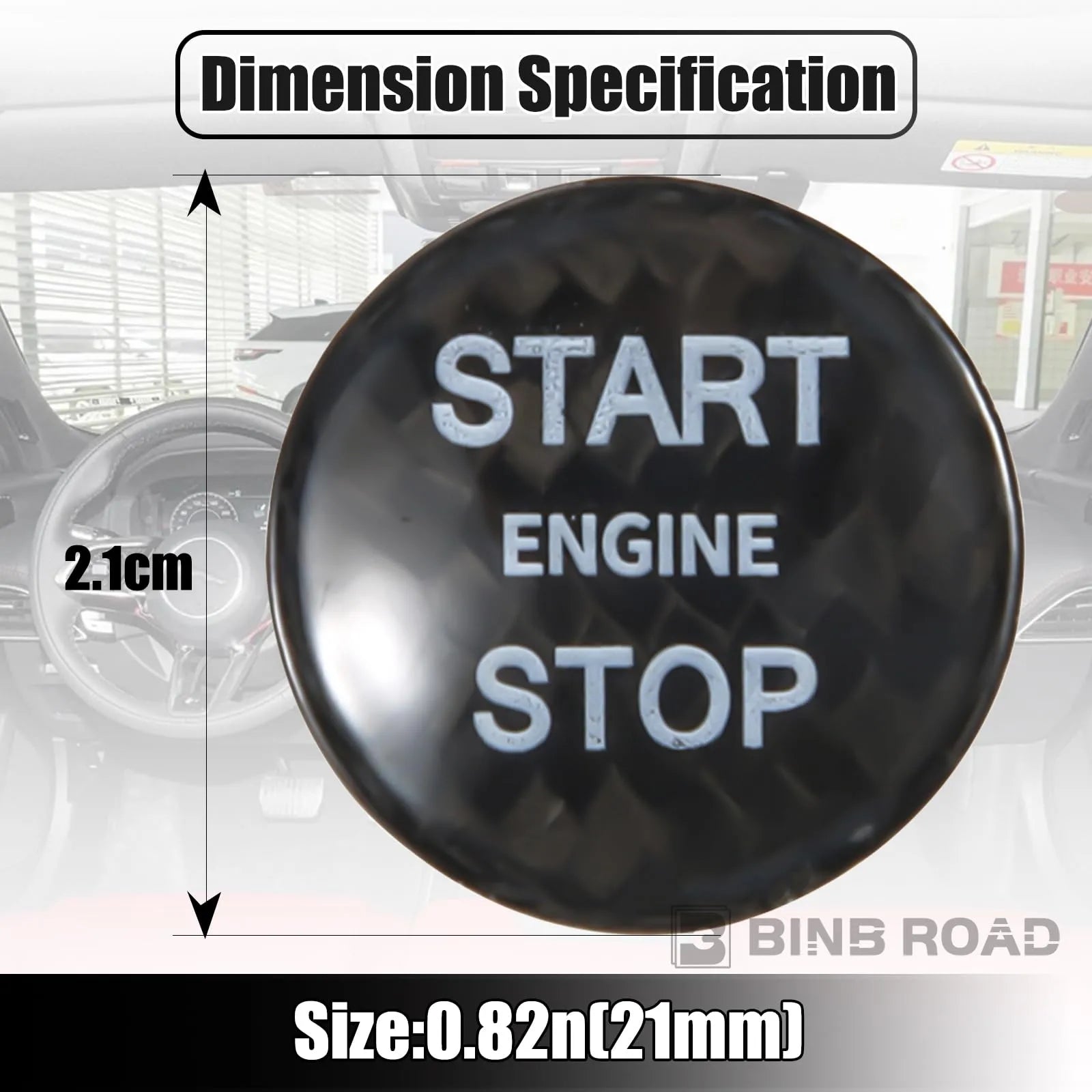 US-Motor Start Stop Push Kompatibel mit Land Rover Jaguar