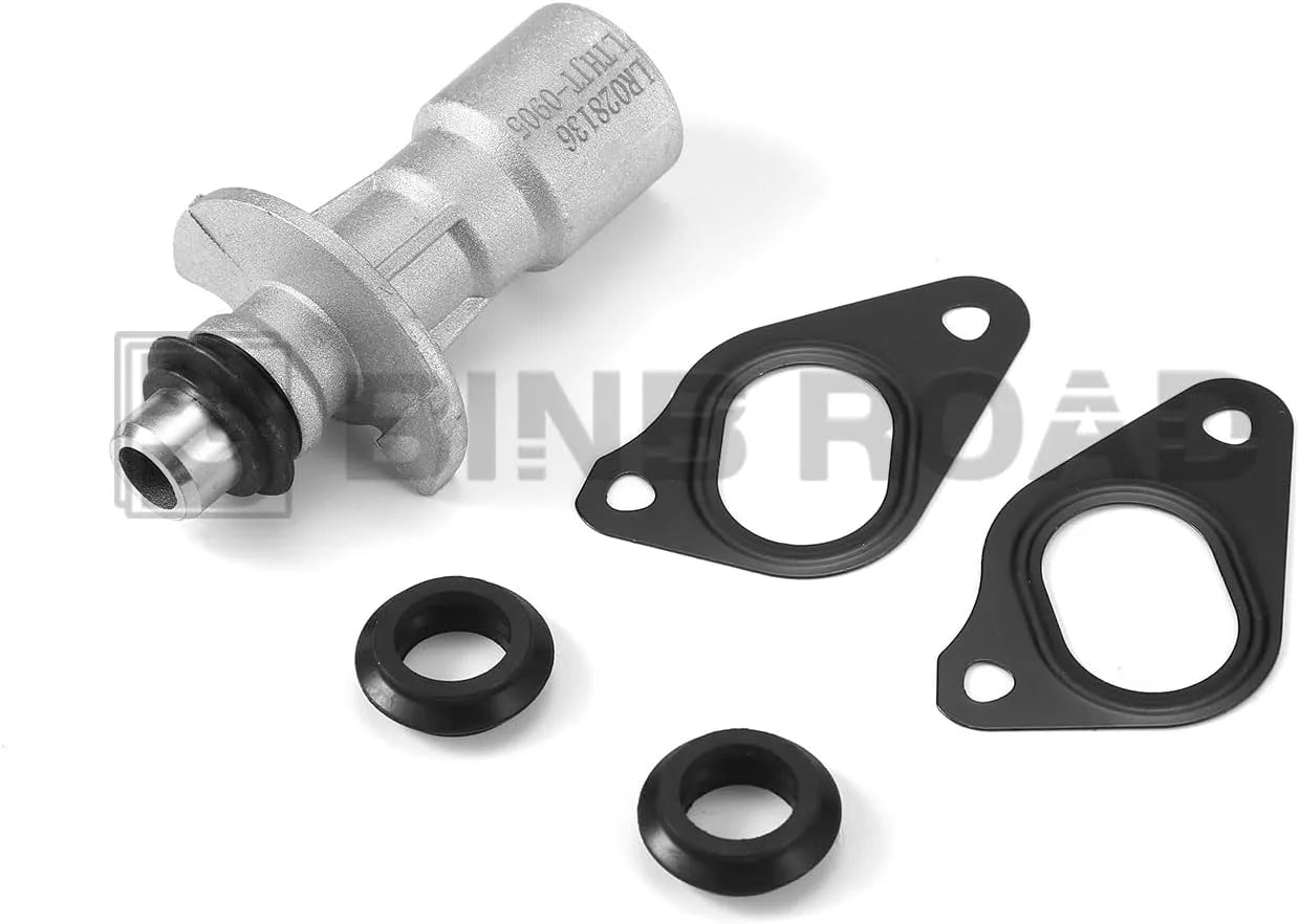 US LR028136 Aluminum Water Pump Oil Cooler Tube Adaptor Kit