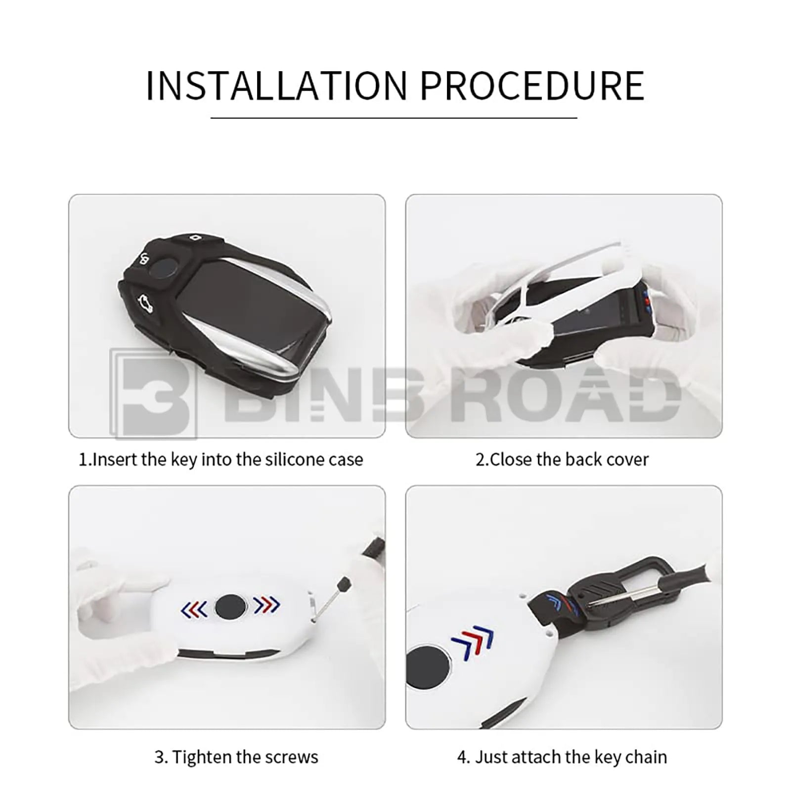 Key Fob Cover Case Compatible with BMW