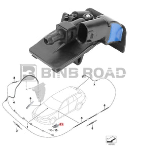 61667183343 Washer Sprayer Nozzle