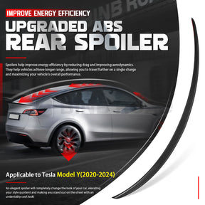 US Rear Spoiler Compatible with Tesla Model Y
