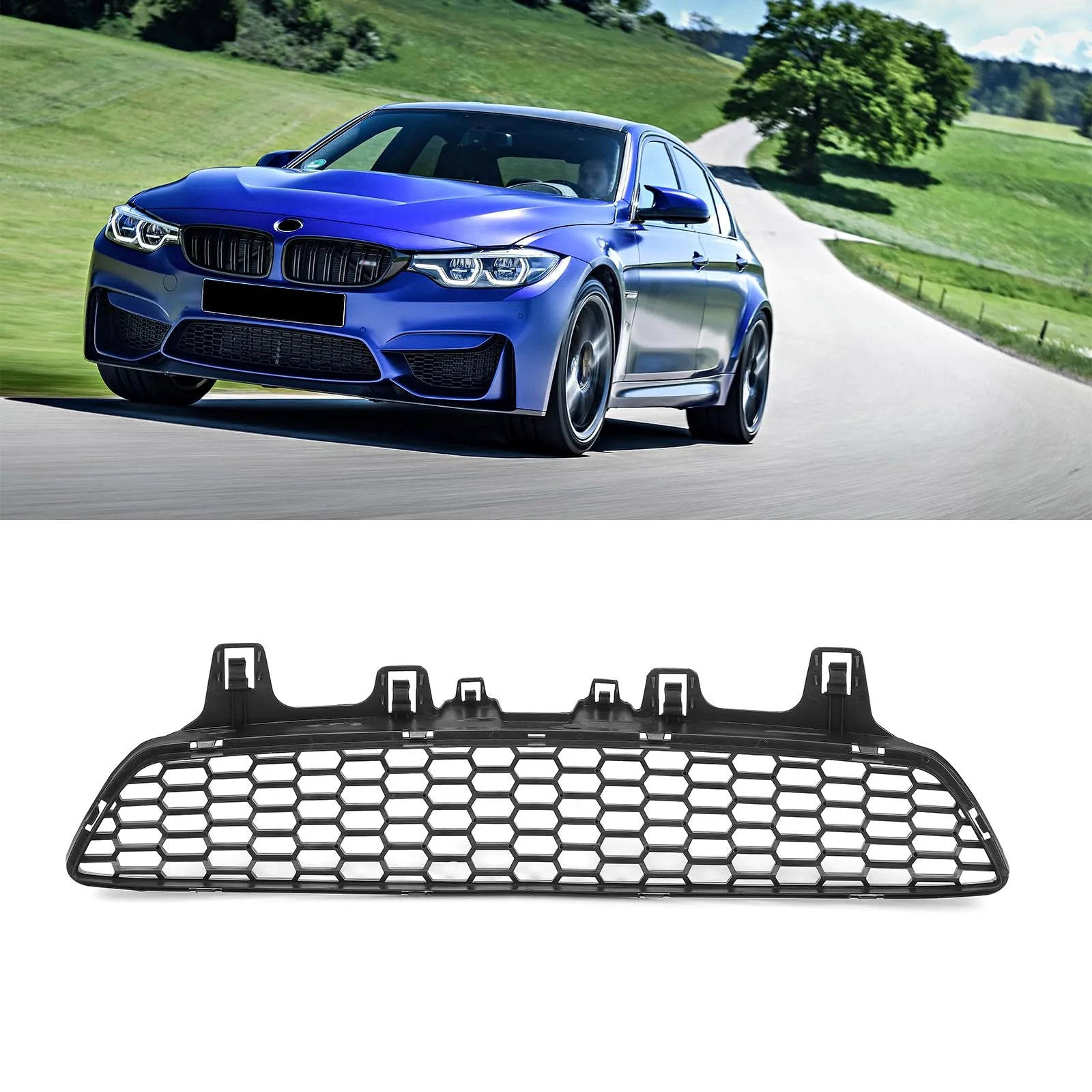 US 51118054301 + 51118054302  Air Intake Open Mesh Grille