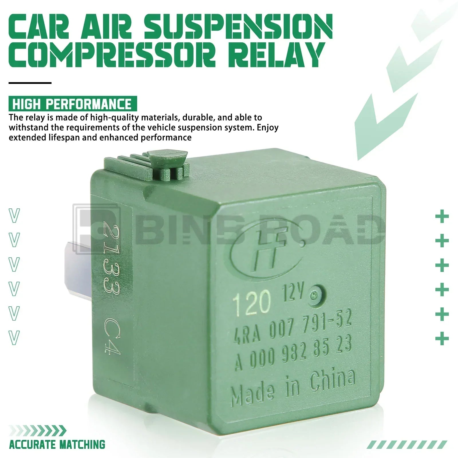 thumbnail image 2 of Air Suspension Relay 5 Prong – For Mercedes-Benz W164 W220 W215 W251 – 0025422319 2 of 5