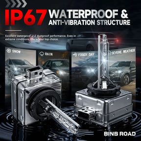 US D1S HID Xenon Headlight Bulbs 4300K/6000K/8000K