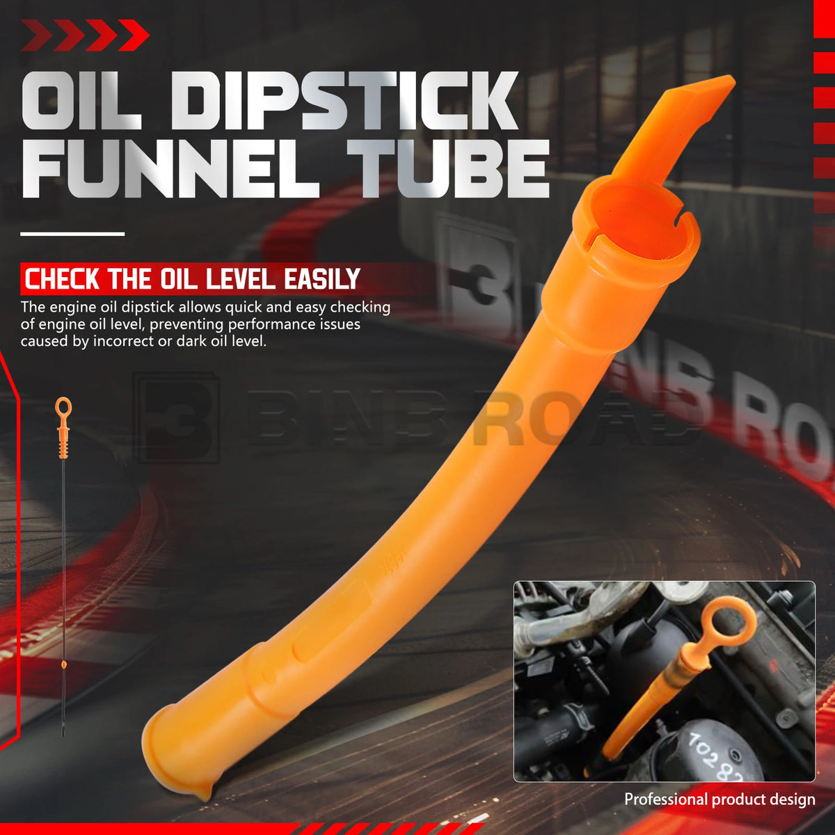 038103663 Engine Oil Dipstick Funnel Tube