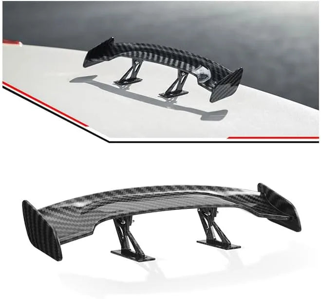 Car Mini Spoiler Wing, Mini Spoiler for Car Funny,Carbon Fiber B