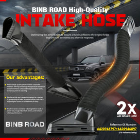 6420948897 + 6420948797 Air Intake Hose