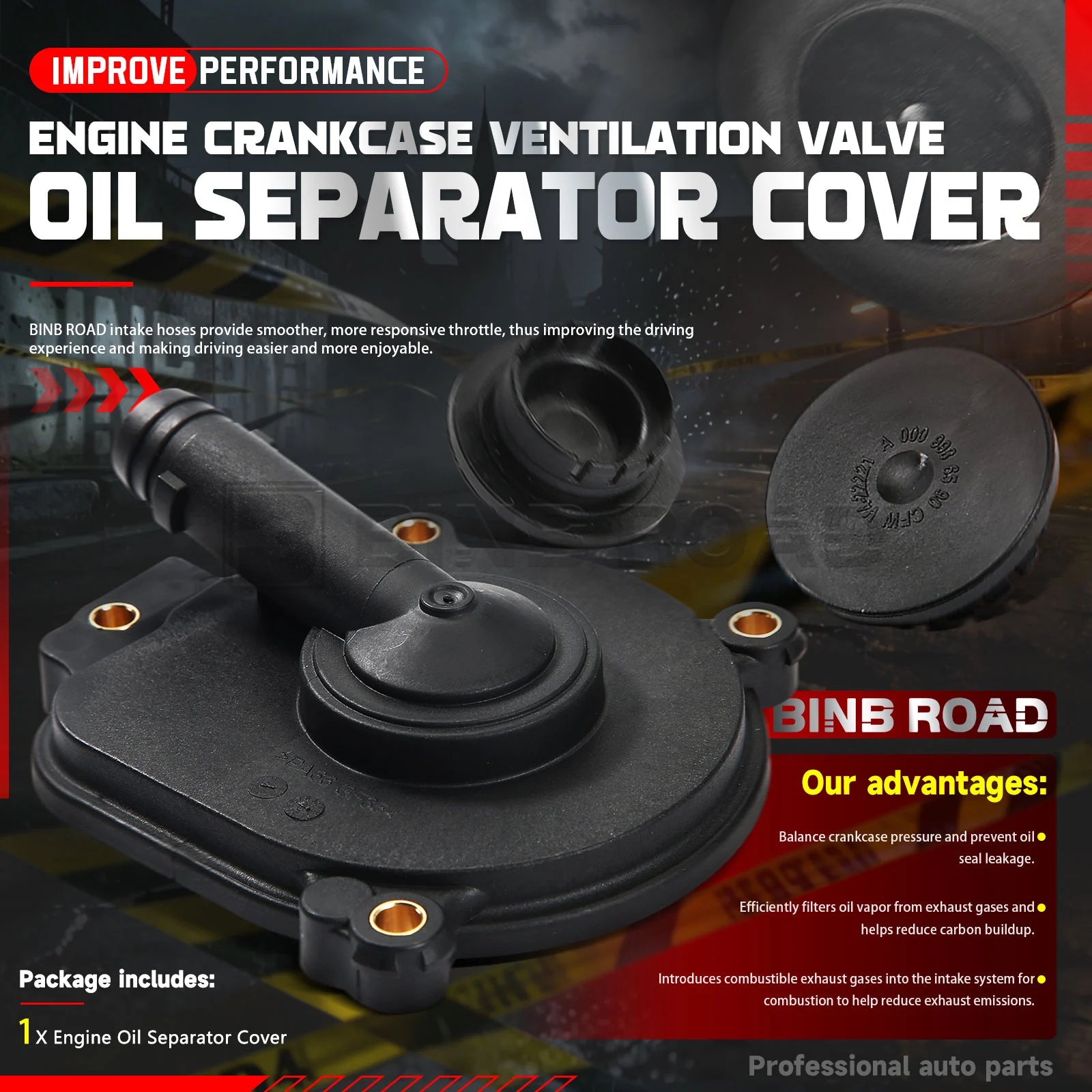 2720100631 Engine Crankcase Vent Valve Oil Separator Cover