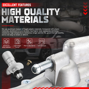 6Pcs Upgraded Coolant Water Pump Pipe System Kit